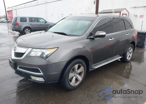 2012 Acura Mdx Technology Package z USA, uszkodzony, nr VIN 2HNYD2H32CH540221